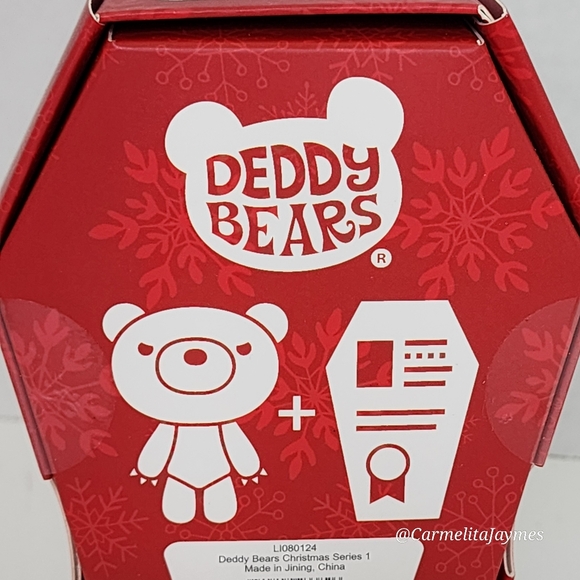 🎄 DEDDY BEARS 🐻 Christmas Edition Mystery Bears Coffin Kreepy Collectibles NIB - Picture 3 of 5